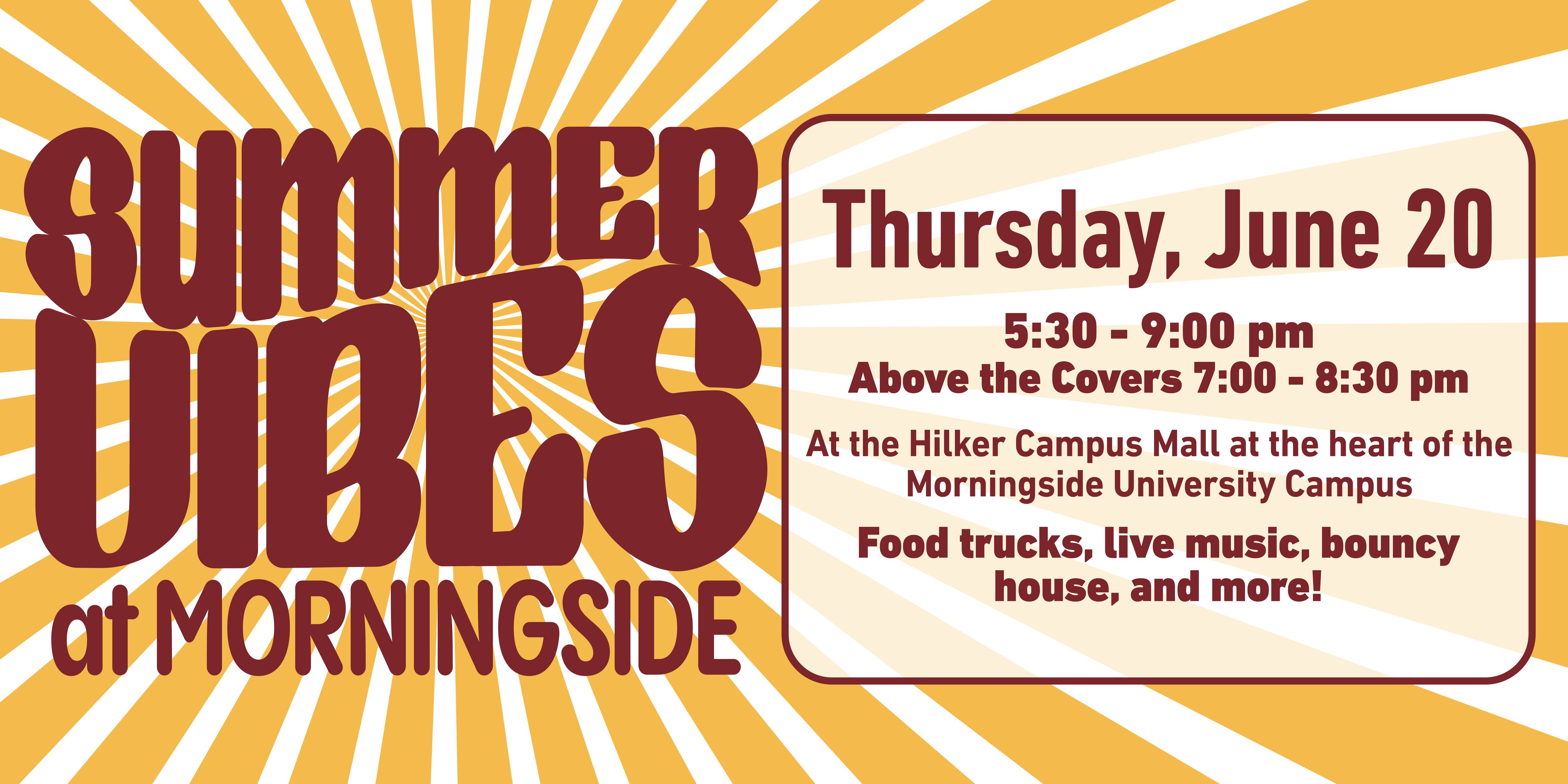 Morningside University to host first 'Summer Vibes at Morningside' - Vimarsana News