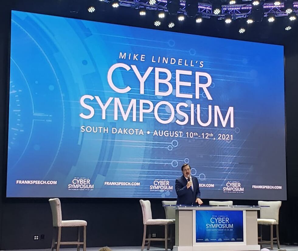 My Pillow founder and election conspiracy theorist Mike Lindell hosted a Cyber Symposium in...