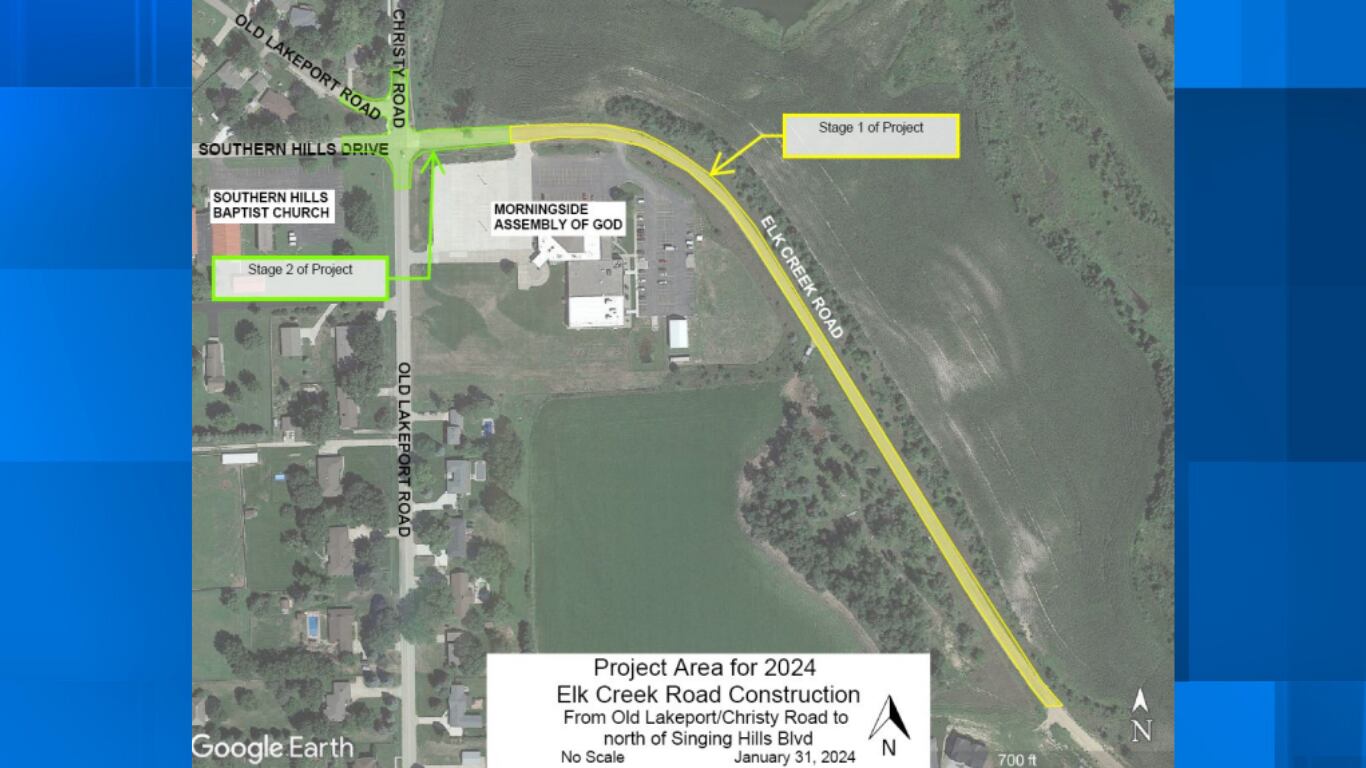 Elk Creek Road and nearby intersection in Morningside to temporarily close - Vimarsana News