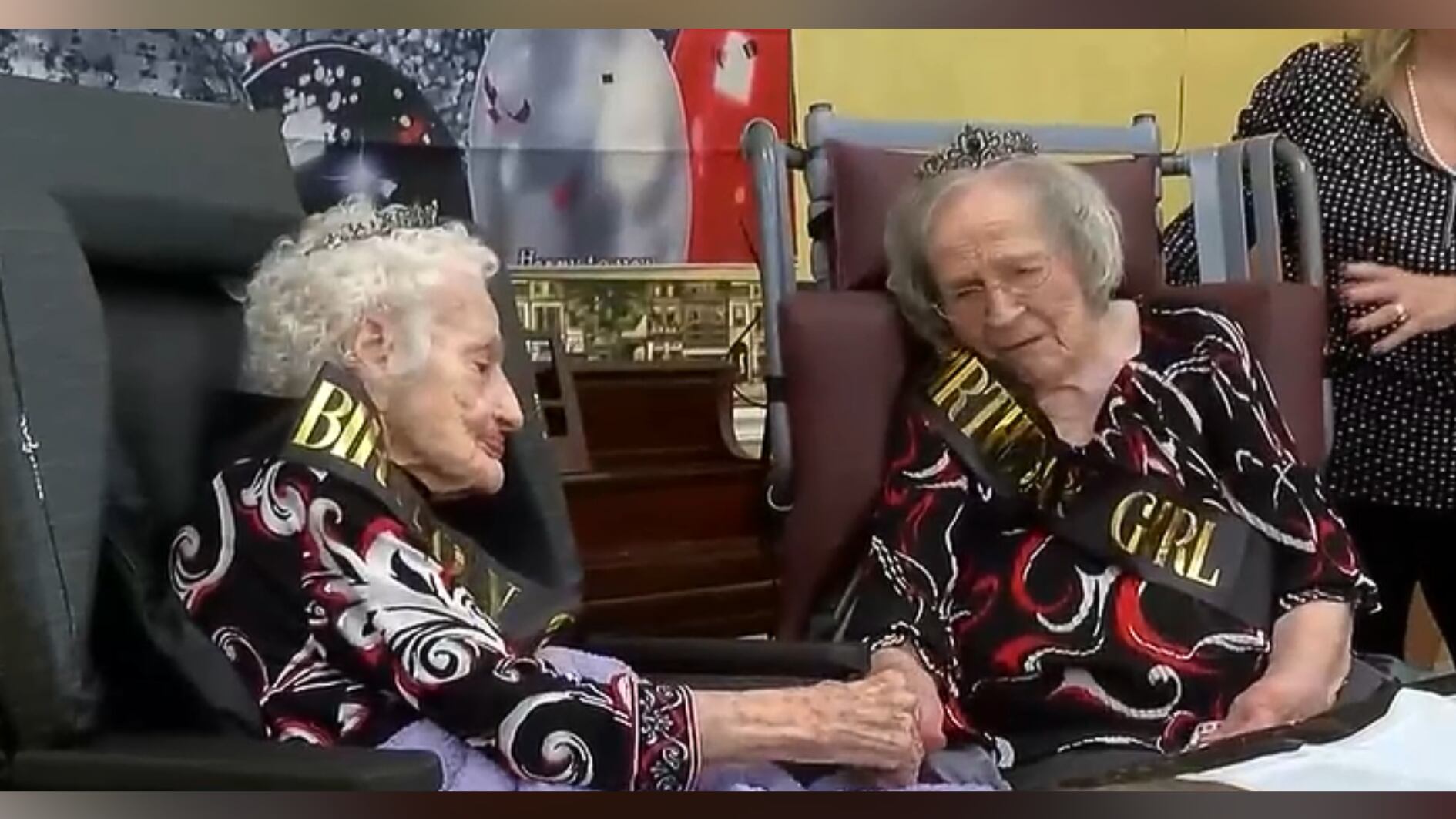 'I love both of them so much': Best friends celebrate their 101st birthdays together - Vimarsana News